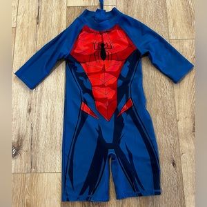 5T Spider-Man Rashguard Swim Suit H&M